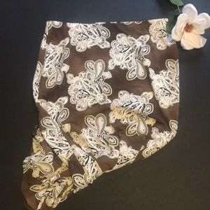 New York Clothing Company printed maxi skirt